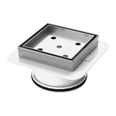 316 Stainless Steel Square Tile Insert with Megaflex Outlet